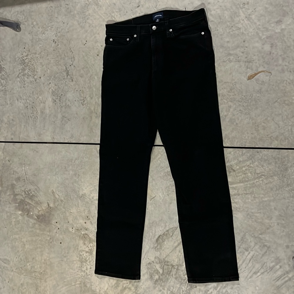 Men’s j crew jeans. Black. Athletic. Size 33/32